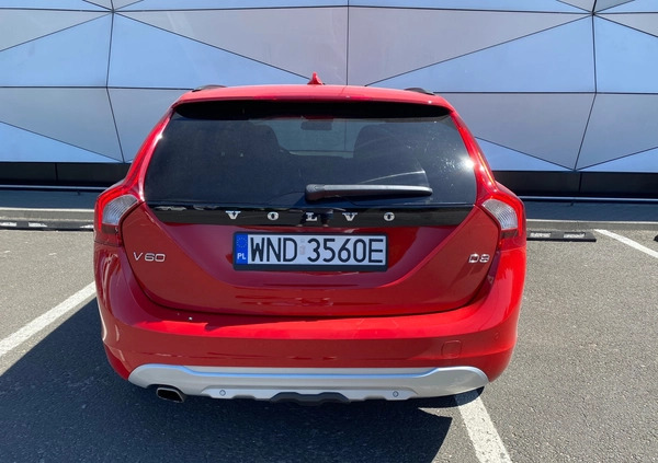 Volvo V60 cena 33900 przebieg: 290000, rok produkcji 2012 z Warszawa małe 137